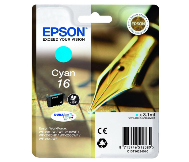 Epson T16 cyan 3.1ml - 121860 - zdjęcie